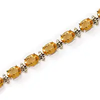 Citrine Gold Bracelet