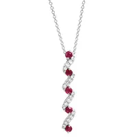 Ruby Journey Pendant