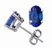 Sapphire Stud Earrings