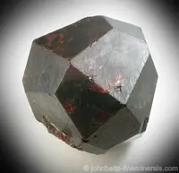 Almandine Garnet Crystal
