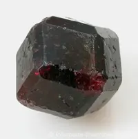 Single Almandine Garnet Crystal