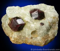 Almandine Garnets in Matrix