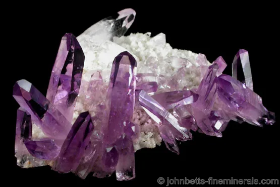 Tall Amethyst Crystals