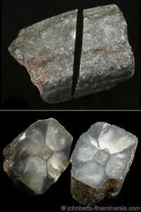 Chiastolite Slice