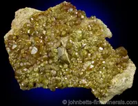 Topazolite Crystal Cluster