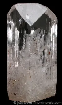 Single Colorless Danburite Crystal