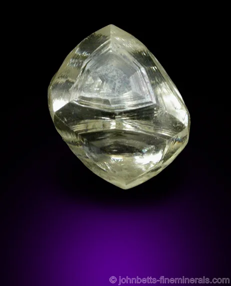 Octahedral Diamond Crystal