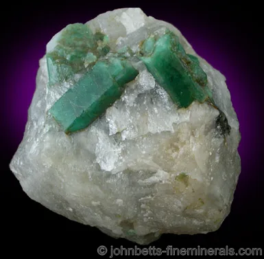 Brazilian Emerald in Matrix