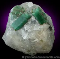 Brazilian Emerald in Matrix