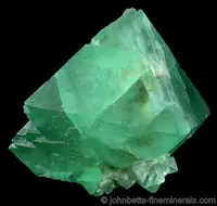 Green Fluorite Crystal
