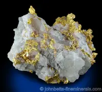 Gold on Quartz Matrix
