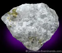 Gold and Pyrite in Quartz