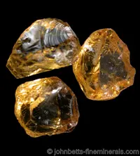 Gem Rough Golden Beryl