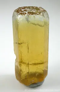Single Golden Beryl Crystal