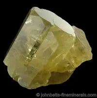 Intergrown Heliodor Crystals