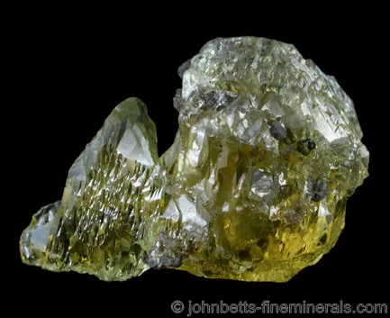 Strange Etched Heliodor Crystal