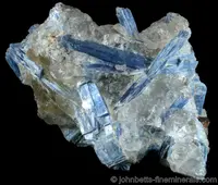 Kyanite Crystals in Quartz