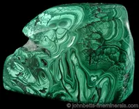 Polished Bright Malachite Specimen