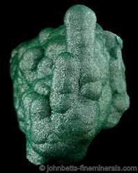 Botryoidal Malachite Growths