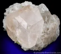 Hexagonal Morganite Crystal