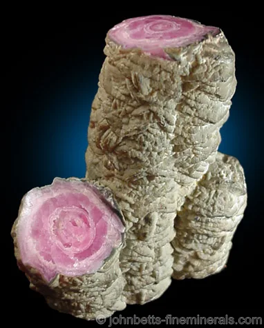 Rhodochrosite Stalactitic Growth
