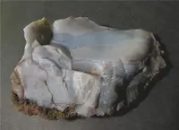 Unpolished Blue Agate