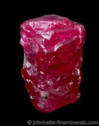 Blood Red Ruby Crystal