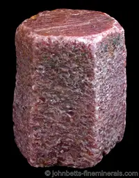 Opaque Hexagonal Ruby Crystal