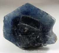 Dark Blue Sapphire Crystal
