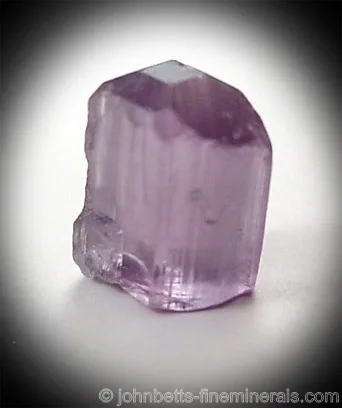 Single Purple Scapolite Crystal