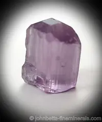 Single Purple Scapolite Crystal
