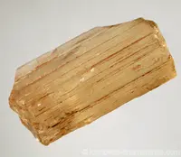 Golden-Yellow Scapolite Crystal