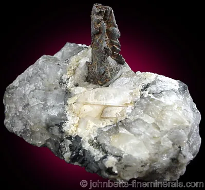 Silver Crystal on Matrix