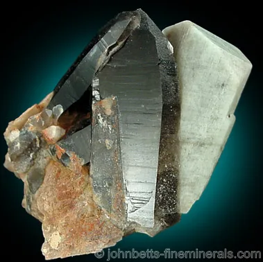 Smoky Quartz with Microcline