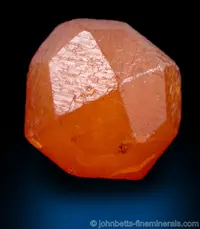 Orange Spessartite Crystal