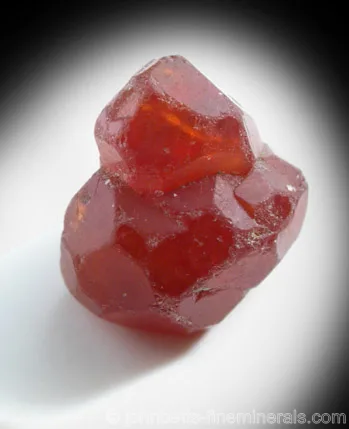 Orange Spessartite Garnet Crystals