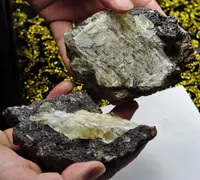 Sunstone in Volcanic Matrix