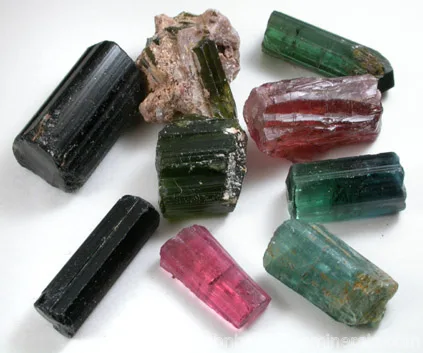 Assorted Tourmaline Colors