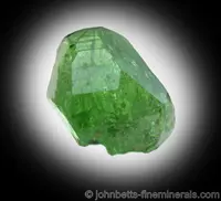 Transparent Tsavorite Crystal