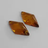 Brown Amber Pair