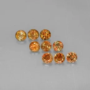 9 Orange & Yellow Andalusite
