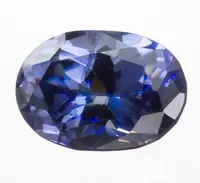 Benitoite Oval Cut