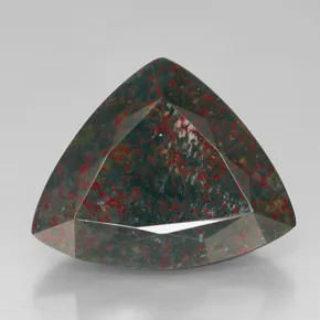 Deep Red and Green Bloodstone