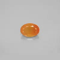 Amber-Red Carnelian Facet
