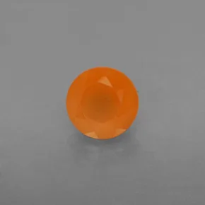 Honey-Orange Carnelian Facet