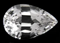 Colorless Danburite Pear Cut