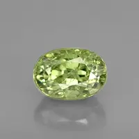 Golden-green Demantoid Garnet