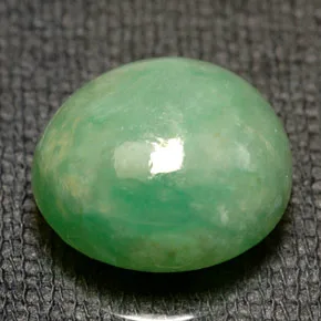 Green Jadeite with White Mottles