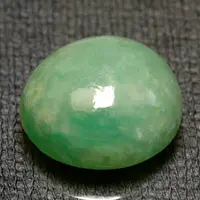 Green Jadeite with White Mottles