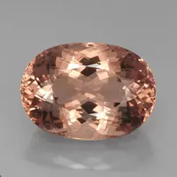 Salmon-colored Morganite